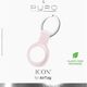Puro Silikonowe etui PURO ICON Case Apple AirTag (piaskowy róż) 8489170 8033830302022