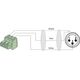 Procab Terminal block x2 - XLR x2 1m czarny (CLA834/1) 8500912 5414795029163
