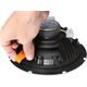 Audac AUDAC CENA506/B SpringFit™ 5" ceiling speaker Black version - 8Ω and 100V 8541908 5414795042292