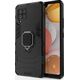 Hurtel Ring Armor pancerne hybrydowe etui pokrowiec + magnetyczny uchwyt Samsung Galaxy A42 5G czarny 8588901 9111201915473