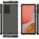 Hurtel Honeycomb etui pancerny pokrowiec z żelową ramką Samsung Galaxy A72 4G czarny 8588916 9111201925496