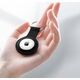 Crong Crong Silicone Case with Key Ring Brelok do Apple AirTag (czarny) 8603903 5907731987905