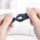 Crong Crong Silicone Case with Key Ring Brelok do Apple AirTag (granatowy) 8603904 5907731987912