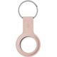 Crong Crong Silicone Case with Key Ring Brelok do Apple AirTag (piaskowy róż) 8603906 5907731987936