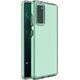 Hurtel Spring Case pokrowiec żelowe etui z kolorową ramką do Samsung Galaxy A72 4G miętowy 8616287 9111201930179