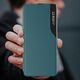 Hurtel Eco Leather View Case elegancki futerał etui z klapką i funkcją podstawki Xiaomi Redmi K40 Pro+ / K40 Pro / K40 / Poco F3 pomarańczowy 8616299 9111201931053