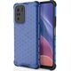 Hurtel Honeycomb etui pancerny pokrowiec z żelową ramką Xiaomi Redmi K40 Pro+ / K40 Pro / K40 / Poco F3 niebieski 8616361 9111201932104