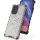Hurtel Honeycomb etui pancerny pokrowiec z żelową ramką Xiaomi Redmi K40 Pro+ / K40 Pro / K40 / Poco F3 niebieski 8616361 9111201932104