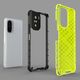 Hurtel Honeycomb etui pancerny pokrowiec z żelową ramką Xiaomi Redmi K40 Pro+ / K40 Pro / K40 / Poco F3 czerwony 8616363 9111201932128