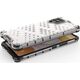 Hurtel Honeycomb etui pancerny pokrowiec z żelową ramką Samsung Galaxy A42 5G zielony 8616372 9111201932234
