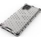 Hurtel Honeycomb etui pancerny pokrowiec z żelową ramką Samsung Galaxy A42 5G czerwony 8616373 9111201932241