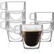 Vialli Design Szklanki termiczne do espresso 6szt. 150ml Senso 27435 8626313 5901638727435