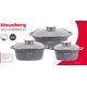 Klausberg Klausberg zestaw garnków marmurkowych kb-7534! 8641649 5908287275348