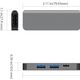 Stacja/replikator Jcpal Linx USB-C (JCP6189) 8672302 6954661854783