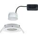 Lampa sufitowa Paulmann Oprawa wbudowana Nova Coin ruchoma LED 1x6,5W 2700K 230V Biały Mat/Aluminium 8680637 4000870934487
