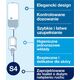 Dozownik do mydła Tork Tork Intuition Automatyczny dozownik do mydła w piance Stalowy 8696912 7322540782318