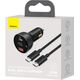 Ładowarka Baseus Superme 1x USB-A 1x USB-C 3 A  (BSU2838BLK) 8761419 6953156206724
