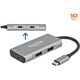 HUB USB Delock 2x USB-C  + 2x USB-A 3.2 Gen2 (63260) 8851891 4043619632602