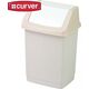 Kosz na śmieci Curver uchylny kremowy (04045-844-65) 8863471 3253921721807