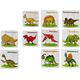 Lean Sport Puzzle Edukacyjne Przyjaciele Dinozaurów 10 elementów 8912598 5903802454031