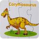 Lean Sport Puzzle Edukacyjne Przyjaciele Dinozaurów 10 elementów 8912598 5903802454031