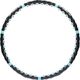 HMS Hhp006 Black-blue Hula Hop Masujący Z Magnesami 98cm Hms 9001164 5907695540383