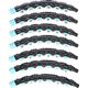 HMS Hhp006 Black-blue Hula Hop Masujący Z Magnesami 98cm Hms 9001164 5907695540383