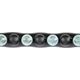 HMS Hhp006 Black-blue Hula Hop Masujący Z Magnesami 98cm Hms 9001164 5907695540383