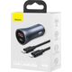 Ładowarka Baseus Golden Contactor Pro 1x USB-A 1x USB-C 3 A  (TZCCJD-B0G) 9011897 6953156207639