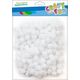 Craft with Fun OZDOBA DEK POMPON 120SZT/1CM BIEL CF PBH 12/144 9048601 5908275112990