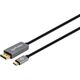 Kabel USB Manhattan USB-C - DisplayPort 2 m Czarny (354844) 9264409 766623354844