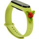 Hurtel Strap Xmas opaska do Xiaomi Mi Band 4 / Mi Band 3 świąteczny silikonowy pasek bransoletka zielony (jemioła) 9386814 9145576220740