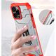 Hurtel Crystal Ring Case pancerne hybrydowe etui pokrowiec + magnetyczny uchwyt iPhone 13 Pro Max czarny 9405216 9145576220696