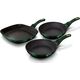 Patelnia Berlinger Haus zestaw Emerald Tytanowa 3szt. 9452922 5999108408298