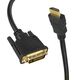 Kabel Maclean HDMI - DVI-D 2m czarny (MCTV-717) 9459379 5902211120865