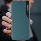 Hurtel Eco Leather View Case elegancki futerał etui z klapką i funkcją podstawki Samsung Galaxy A22 4G czarny 9511318 9145576220153