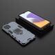 Hurtel Ring Armor pancerne hybrydowe etui pokrowiec + magnetyczny uchwyt Samsung Galaxy A22 4G niebieski 9511356 9145576213452