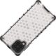 Hurtel Honeycomb etui pancerny pokrowiec z żelową ramką Samsung Galaxy A22 4G czarny 9511357 9145576213483