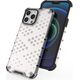 Hurtel Honeycomb etui pancerny pokrowiec z żelową ramką iPhone 13 Pro Max zielony 9511371 9145576213254