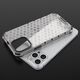 Hurtel Honeycomb etui pancerny pokrowiec z żelową ramką iPhone 13 Pro Max czerwony 9511372 9145576213261