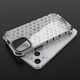 Hurtel Honeycomb etui pancerny pokrowiec z żelową ramką iPhone 13 mini czarny 9511384 9145576213384