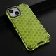 Hurtel Honeycomb etui pancerny pokrowiec z żelową ramką iPhone 13 mini zielony 9511386 9145576213407