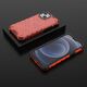 Hurtel Honeycomb etui pancerny pokrowiec z żelową ramką iPhone 13 mini czerwony 9511387 9145576213414