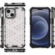 Hurtel Honeycomb etui pancerny pokrowiec z żelową ramką iPhone 13 mini przezroczysty 9511388 9145576213421