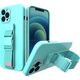 Hurtel Rope case żelowe etui ze smyczą łańcuszkiem torebka smycz iPhone 12 mini jasnoniebieski 9511448 9145576217696