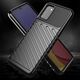 Hurtel Thunder Case elastyczne pancerne etui pokrowiec Samsung Galaxy A03s czarny 9511669 9145576220061