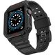Hurtel Protect Strap Band opaska z etui do Watch 7 / 6 / 5 / 4 / 3 / 2 / SE (41 / 40 / 38mm) obudowa pancerny pokrowiec na zegarek czarny 9537646 9145576231524