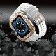 Hurtel Protect Strap Band opaska z etui do Watch 7 / 6 / 5 / 4 / 3 / 2 / SE (41 / 40 / 38mm) obudowa pancerny pokrowiec na zegarek różowy 9537650 5907769311949