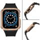 Hurtel Protect Strap Band opaska z etui do Watch 7 / 6 / 5 / 4 / 3 / 2 / SE (45 / 44 / 42mm) obudowa pancerny pokrowiec na zegarek czarny 9537660 5907769311857
