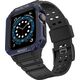 Hurtel Protect Strap Band opaska z etui do Watch 7 / 6 / 5 / 4 / 3 / 2 / SE (45 / 44 / 42mm) obudowa pancerny pokrowiec na zegarek czarny 9537661 5907769311840